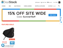 Tablet Screenshot of dealstock.com
